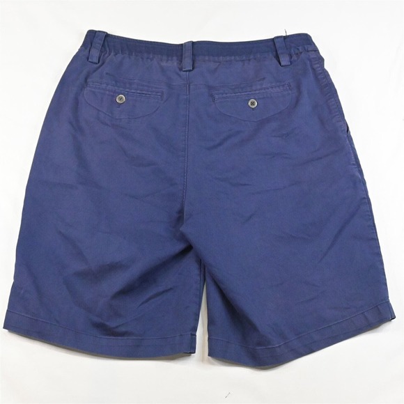 Under‎ armour 34 x 10" Navy Blue 1261612 Pleated Performance Chino Golf Shorts - Picture 3 of 3